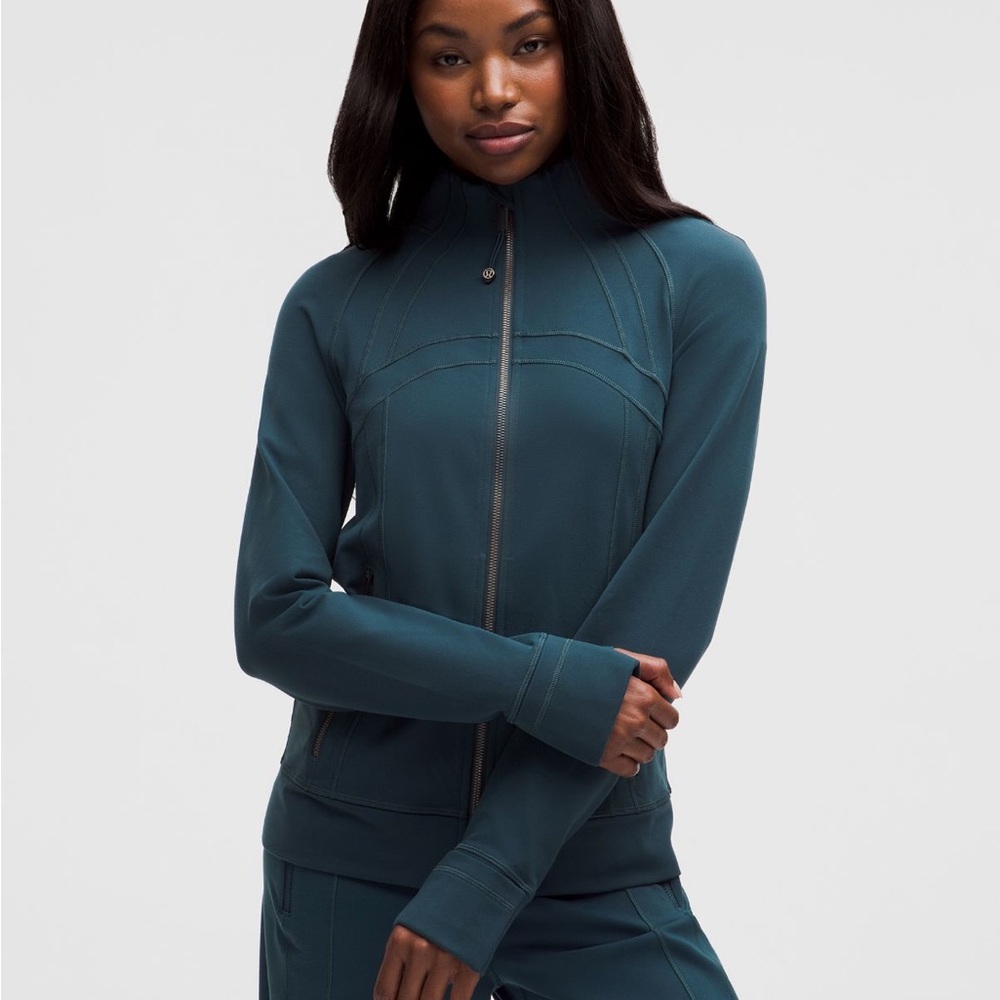 Lululemon Define Track Jacket Luon Indochine Blue size 10